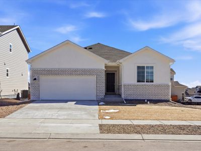 New construction Single-Family house 13219 Valley Peak Dr, Peyton, CO 80831 plan The Red Feather - image