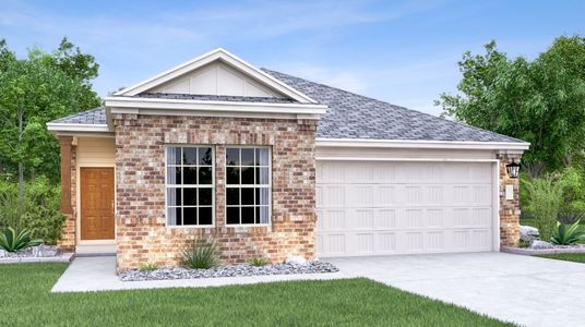 New construction Single-Family house 17912 Nashville Warbler Rd, Pflugerville, TX 78660 plan Mason - image