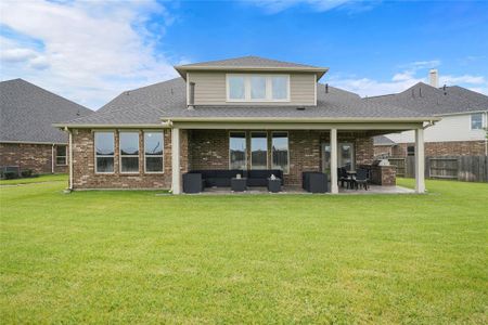 New construction Single-Family house 17011 Sweet Iris Ct, Conroe, TX 77302 Lockhart- photo 40 40