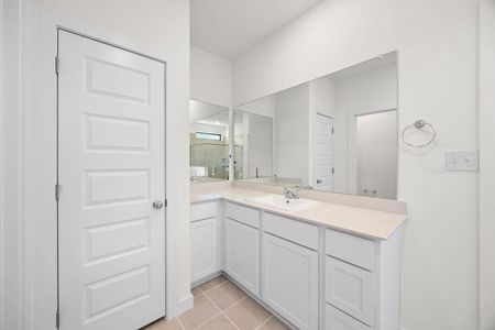 New construction Single-Family house 112 Divisadero Dr, Hutto, TX 78634 plan Trinity - image 12