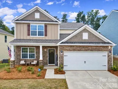 New construction Single-Family house 164 N Hill Ln, Troutman, NC 28166 plan Winston - image