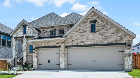 New construction Single-Family house 28452 Cohaset Way, San Antonio, TX 78260 plan Design 2263W - image
