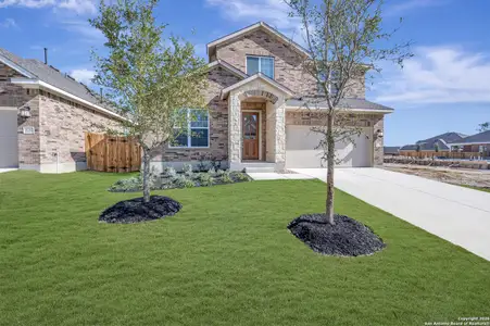 New construction Single-Family house 11738 Hackford, San Antonio, TX 78254 plan The Morrison - image