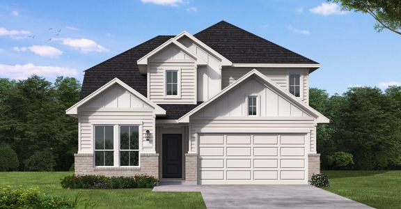New construction Single-Family house 9362 Cordial Cir, Montgomery, TX 77316 plan Alvin - image