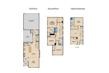 New construction Single-Family house 475 Shady Square Aly, Lavon, TX 75166 plan Millfield - image