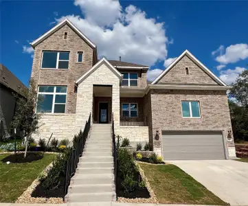 New construction Single-Family house 1913 Morning Mist Dr, Georgetown, TX 78628 plan The Presidio - image
