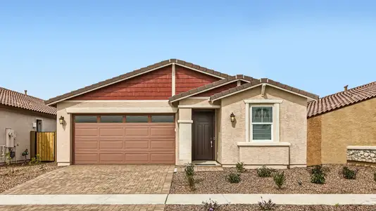 New construction Single-Family house 15674 W Miami St, Goodyear, AZ 85338 plan Ironwood Plan 3518 - image