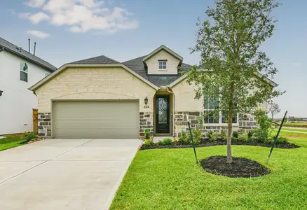 New construction Single-Family house 29752 Brushy Gables Dr, Magnolia, TX 77354 plan 4039 Elevation D - image