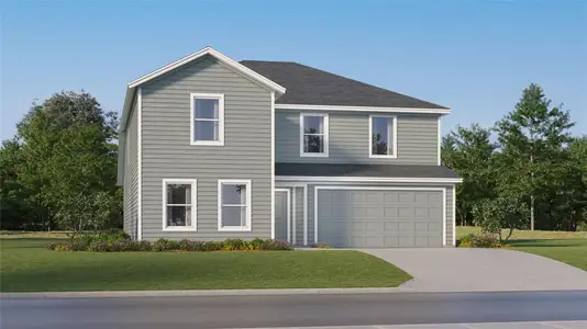 New construction Single-Family house 401 Stratus Ln, Hutto, TX 78634 plan Ruth - image