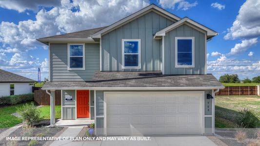 New construction Single-Family house 119 Howard Dr, Maxwell, TX 78656 plan The Franklin - image