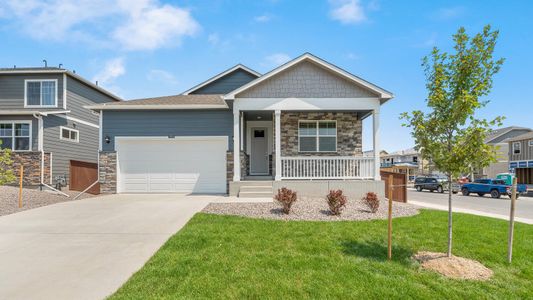 New construction Single-Family house 27621 E Cedar Ave, Aurora, CO 80018 HENLEY- photo 0