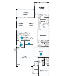 New construction Single-Family house 7956 W Griswold Rd, Peoria, AZ 85345 Plan 4013 Elevation F- photo 0