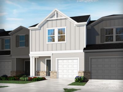 New construction Townhouse house 1776 Braemar Village Dr, Monroe, NC 28110 Amber- photo 1 1