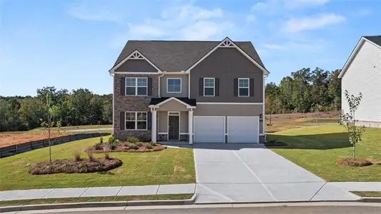 New construction Single-Family house 834 Trillium Dr, Locust Grove, GA 30248 plan Packard - image