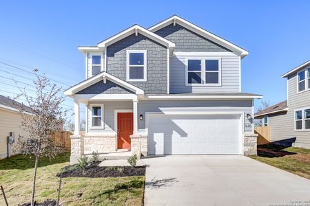 New construction Single-Family house 5639 Frederick Blf, San Antonio, TX 78073 plan Rudy - 1900 - image