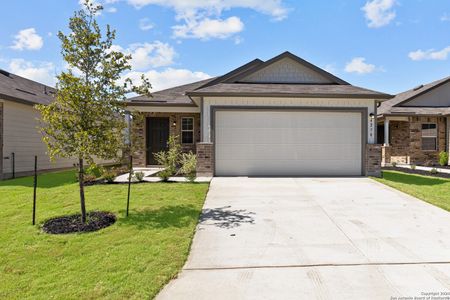 New construction Single-Family house 4270 Winston Way, New Braunfels, TX 78130 Magnolia- photo 0