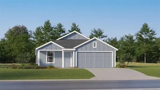 New construction Single-Family house 524 Whoopers Lp, Uhland, TX 78640 plan Dowing - image