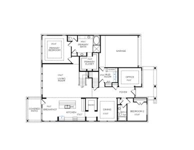 New construction Single-Family house 2827 Obsidian Dr, Rosharon, TX 77583 plan Pinehurst - image 5