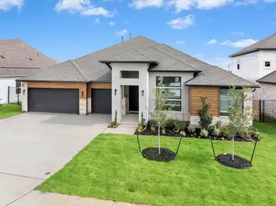 New construction Single-Family house 205 Irvine Pass, Liberty Hill, TX 78642 plan Duval - image