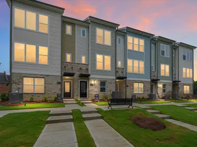 New construction Townhouse house 1128 Bismuth Ln, Charlotte, NC 28211 plan The Wilkes - image