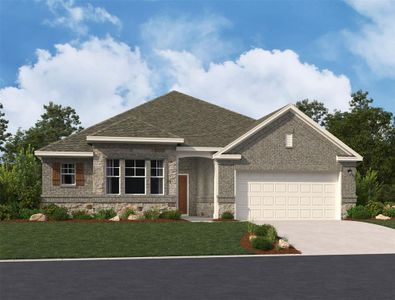 New construction Single-Family house 15830 Switchgrass Ct, Crosby, TX 77532 Brooke- photo 0