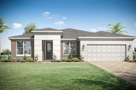 New construction Single-Family house 9594 Sw Indra Wy, Port St. Lucie, FL 34987 plan Dahlia - image