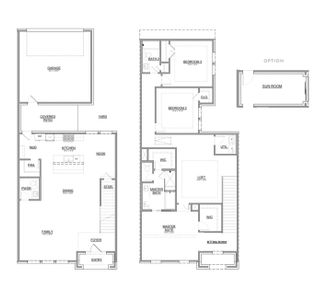 New construction Townhouse house 11811 Brubaker Dr, Frisco, TX 75033 plan Washington - image 2