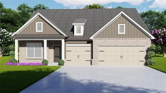 New construction Single-Family house 23 Piney Grove Ct, Auburn, GA 30011 plan Noble - image