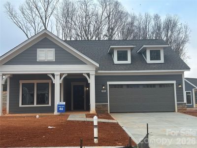 New construction Single-Family house 7425 Purple Martin Wy, Unit 46, Mint Hill, NC 28227 plan Portico - image