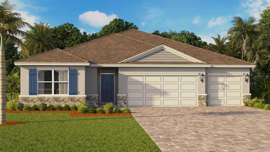 New construction Single-Family house 8608 Bridgeport Bay Cir, Mount Dora, FL 32757 Delray - photo 0