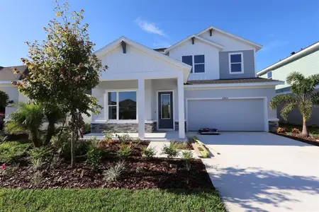 New construction Single-Family house 11823 Richmond Trl, Parrish, FL 34219 plan The Juniper - image