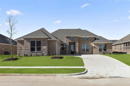 New construction Single-Family house 1116 Garden Grv, Forney, TX 75126 Lodge (Courtyard)- photo 0 0