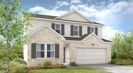 New construction Single-Family house 1684 Fawlocke Run, Loganville, GA 30052 plan Azalea - image