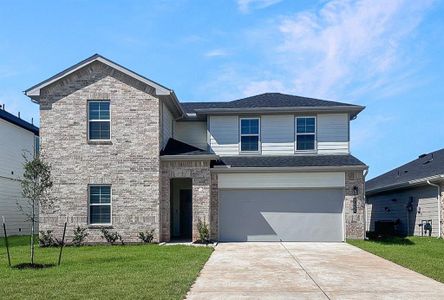 New construction Single-Family house 30702 Skye Villa Ln, Fulshear, TX 77441 Ozark- photo 0