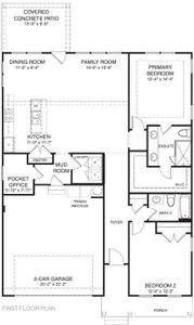 New construction Single-Family house 2552 Butlers Green Cir, Chattanooga, TN 37421 plan Sweetpea A - image