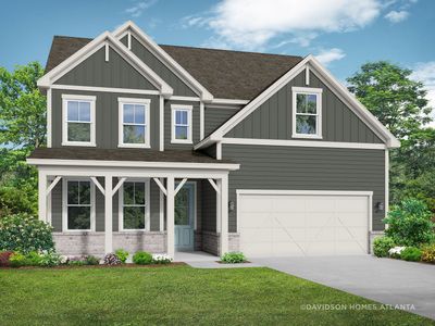 New construction Single-Family house 141 Atlas Ln, Winder, GA 30680 plan The Hickory B - image