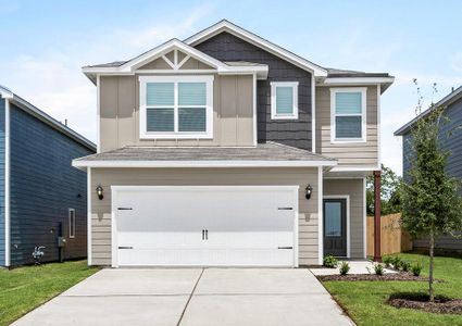 The Juniper is a beautiful, two-story floor plan.