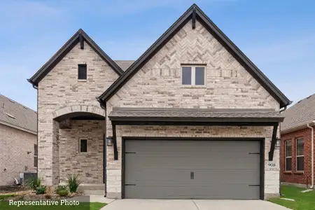 New construction Single-Family house 908 Prominence Wy, Leander, TX 78641 plan The Marshall - image