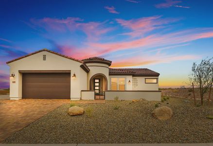 New construction Single-Family house 4448 Bucking Bronco Rd, Wickenburg, AZ 85390 plan Brasada Elevation F - image