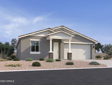 New construction Single-Family house 6600 E Fiddleneck Wy, San Tan Valley, AZ 85140 - image