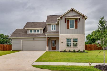 New construction Single-Family house 602 Kyle Dr, Tioga, TX 76271 The Oriole- photo 0