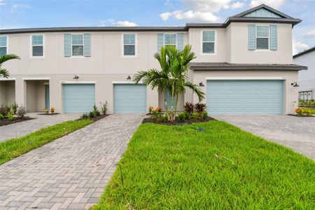 New construction Townhouse house 5447 Tripoli Drive, Palmetto, FL 34221 Alexander - Townhomes- photo 0