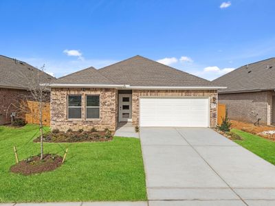 New construction Single-Family house 22034 Matera Vista Ln, Hockley, TX 77447 plan Wise - Single Family Homes - image