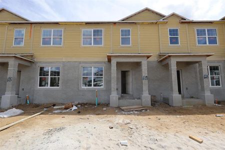 New construction Townhouse house 619 Pothos St, Apopka, FL 32703 plan Rutland - Townhome Series - image