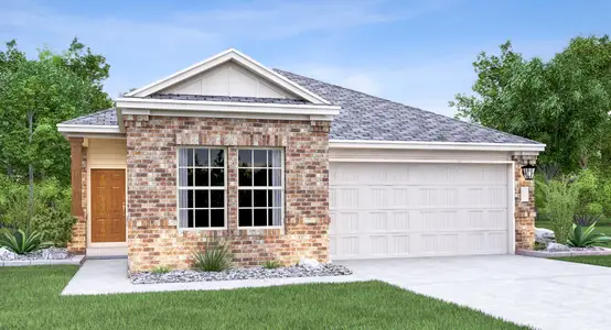 New construction Single-Family house 202 Herald Dr, Hutto, TX 78634 plan Mason - image