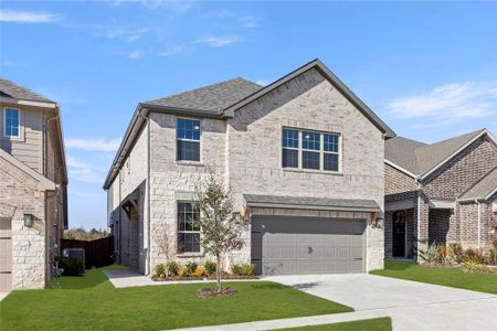 New construction Single-Family house 1670 Gracehill Wy, Forney, TX 75126 Livingston W- photo 1 1