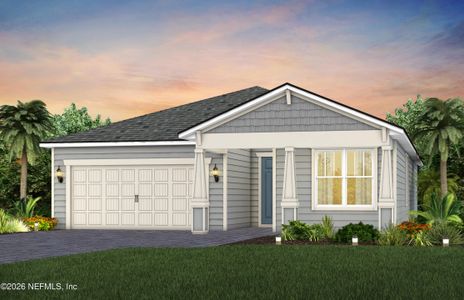 New construction Single-Family house 33 Seaplane Ct, St. Johns, FL 32259 plan Palmary - image