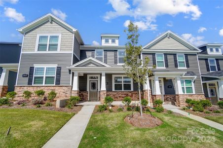 New construction Townhouse house 15314 Braid Meadow Ln, Unit 163/Murray, Charlotte, NC 28278 Murray- photo 0 0