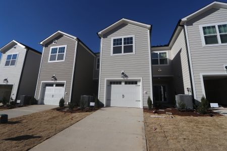 New construction Townhouse house 3193 Mission Olive Pl, New Hill, NC 27562 Hazelnut - Townhome Series- photo 83 83