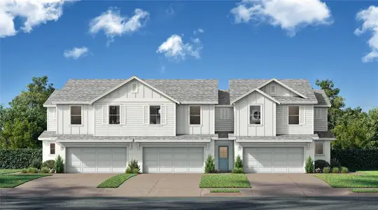 New construction Townhouse house 6685 Horseshoe Ln Wy, Saint Cloud, FL 34773 - photo 0